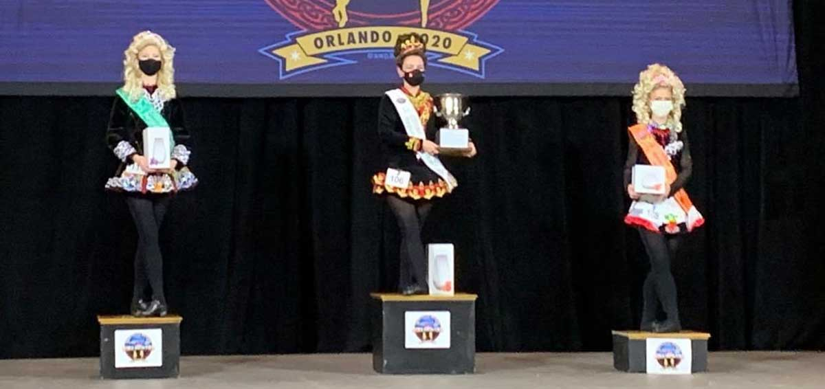 Darla Sutrich wins adult championship for North American Southern Region Oireachtas